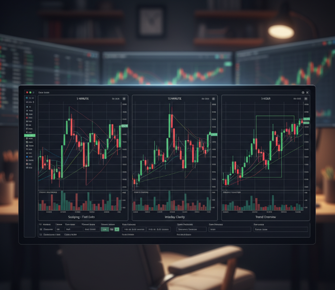 Timeframes affect everything in forex — from your strategy to your signals. This cluster helps you choose the right chart durations and shows how to layer timeframes for better trade confidence.